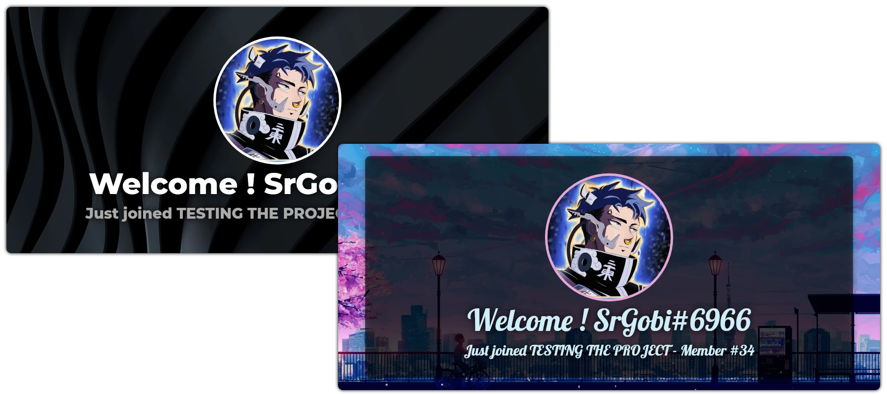 WELCOME CARD